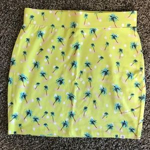 Element Palm Trees Mini Skirt
